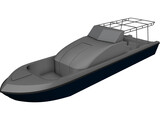 Boat 3D Model preview