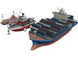 Boats Collection 3D Model preview