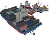 Boats Collection 3D Model