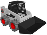Bobcat 863 3D Model preview