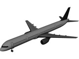 Boeing 757-300 3D Model preview