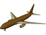 Boeing 767 3D Model preview