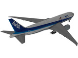 Boeing 777-200 Ana 3D Model