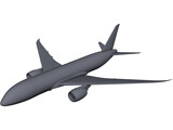 Boeing 787 3D Model preview