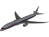 Boeing 787 American Airlines 3D Model preview