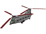 Boeing ACH-47 Chinook 3D Model preview
