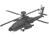 Boeing AH-64 Apache 3D Model preview
