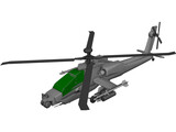 Boeing AH-64 Apache 3D Model preview