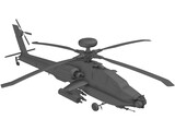 Boeing AH-64 Apache 3D Model