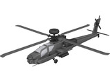 Boeing AH-64 Apache Longbow 3D Model preview