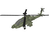 Boeing AH-64D Apache Longbow 3D Model preview