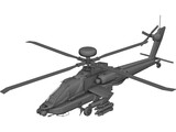 Boeing AH-64D Apache Longbow [+Pilots] 3D Model preview
