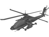 Boeing AH-64D Apache Longbow 3D Model preview