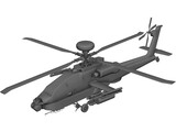 Boeing AH-64D Apache 3D Model preview