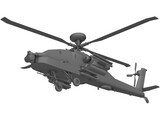 Boeing AH-64D Apache 3D Model