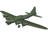 Boeing B-17G Flying Fortress 3D Model preview