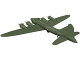 Boeing B-17G Flying Fortress 3D Model