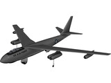 Boeing B-47 3D Model preview