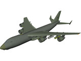 Boeing B-52 Bomber 3D Model preview