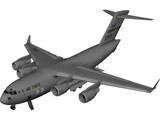 Boeing C-17 Globemaster III 3D Model preview