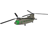 Boeing CH-47F Chinook 3D Model preview
