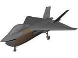 Boeing X-32 3D Model preview