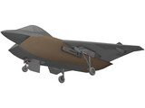 Boeing X-32 3D Model