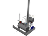 Boiler House Layout 3D Model preview
