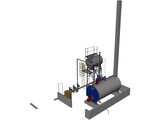 Boiler House Layout 3D Model