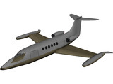 Bombardier Learjet 31A 3D Model preview