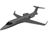 Bombardier Learjet 45 3D Model preview