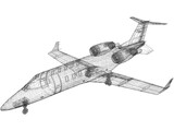Bombardier Learjet 60 3D Model