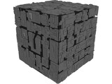 Borg Cube 3D Model preview