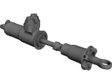 BOS FR02 Shock Absorber 3D Model preview