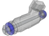 Bosch Fuel Injector 3D Model