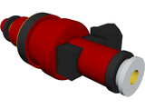 Bosch Fuel Injector 3D Model