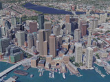Boston City, MA, USA (2019) 3D Model preview