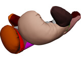 Boxing Gloves 3D Model preview