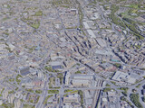 Bradford City, UK (2020) 3D Model preview