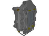 Brake Caliper 3D Model