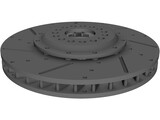 Brake Disc Fully Floating 3D Model
