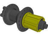 Brake Hub Hope MTB 3D Model