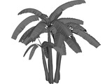 Brasil Bananeira 3D Model preview