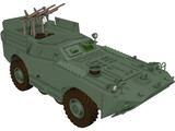 BRDM-1 and AT1 Snapper 3D Model