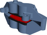 Brembo Brake Caliper 3D Model preview
