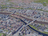 Bremen City, Germany (2019) 3D Model preview
