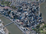 Brisbane City Center, Australia (2019) 3D Model preview