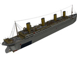 Britannic HMHS 3D Model preview