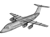 British Aerospace BAe 146-300 3D Model