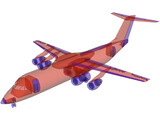 British Aerospace BAe 146 3D Model